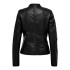 Chaqueta Only Onlbandit Faux Leather Biker Negro Mujer