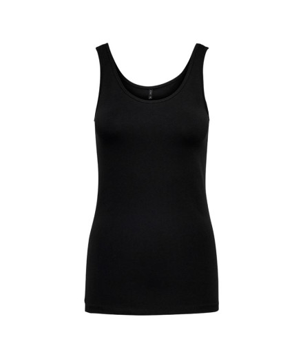 Camiseta Only Onllive Love Negro Mujer