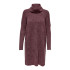 Vestido Only jana Cowlnck Wool Rosa Brown Mujer