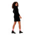 Vestido Only jana Cowlnck Wool Negro Mujer