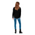 Sudadera Only caviar Negro Mujer