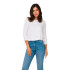 Camiseta Only glamour 3/4 Cloud Dancer Mujer