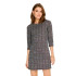 Vestido Only Onlbrilliant 3/4 Check Negro Mujer