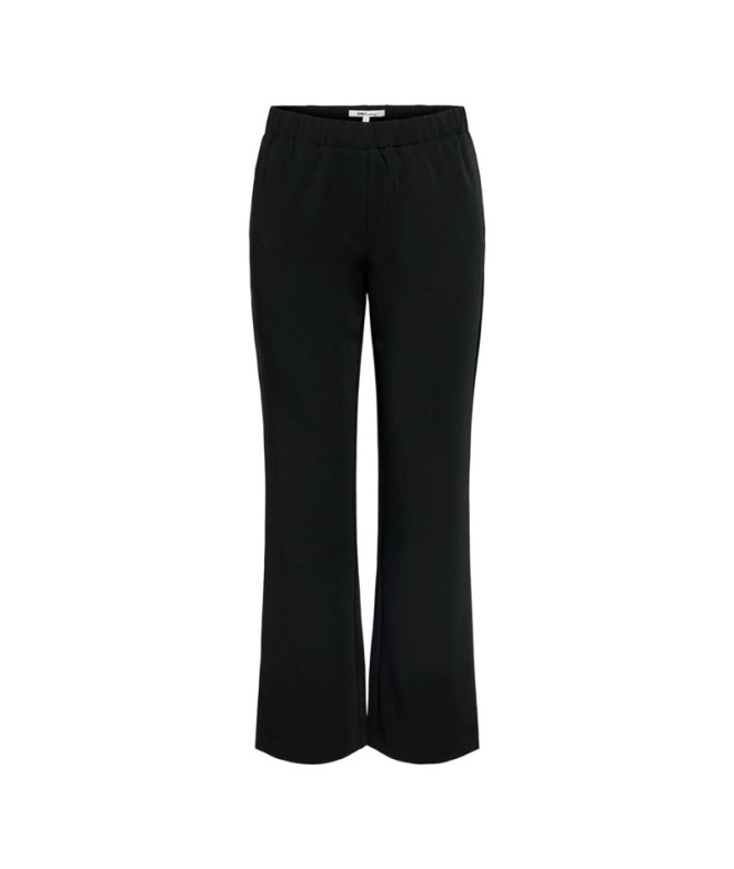 Pantalón Only kobe Mw Tlr Black Mujer