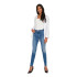 Pantalón Only power Mid PushDt Rea264 Medium Blue Denim Mujer