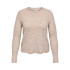 Sudadera Only Onllolli Taupe Gray Mujer