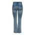 Pantalón Only mila Flared Bj139 Medium Blue Denim Mujer