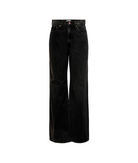 Pantalón Only hope Ex Wide Rea129 Black Denim Mujer