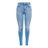 Pantalón Only power Mid Push Up Rea934 Special Bright Blue Denim Mujer