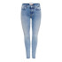 Pantalón Only Onlblush Mid Medium Blue Denim Mujer