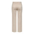 Pantalón Only juicy Wide Leg Rea Ecru Mujer