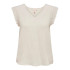 Camiseta Only Onlthyra Sl Mix Oxford Tan Mujer