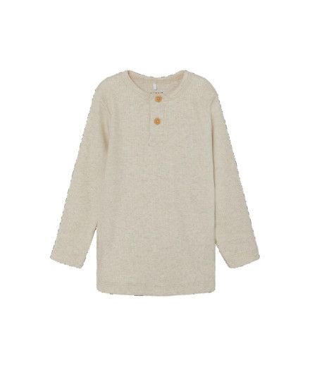 Camiseta Name it Nmmkab Peyote Melange Infantil