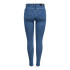 Vaqueros Only power Mid Push Up Jeans Skinny Fit Light Blue Denim Mujer