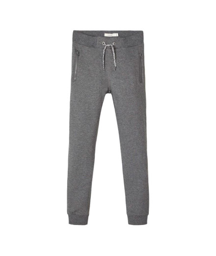 Pantalones name it honk Dark Grey Melange Niño