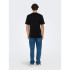 Camiseta Only & Sons levi Life Reg Text Black Hombre