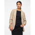 Chaqueta Pieces bosella 3/4 White Pepper Mujer