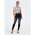 Pantalón Only kendell RegAnkle Tai865 Dark Blue Denim Mujer