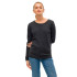 Sudadera Vero Moda caretructure O-Neck Blou Dark Grey Melange Mujer