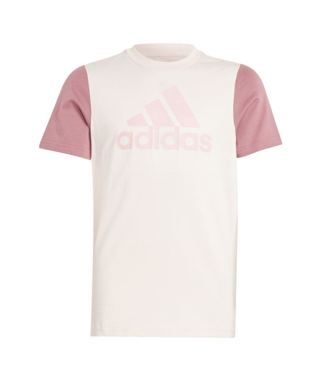 Camiseta adidas Essentials Big Logo Colorblock...