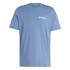 Camiseta de Montaña adidas Terrex Graphic Hombre Azul