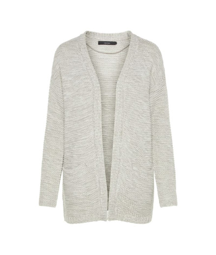 Chaqueta Vero Moda V o Name Ls Light Grey Melange Mujer
