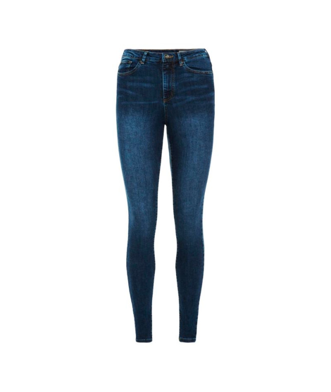 Pantalones Vero Moda sophia Hwkinny Jeans Md Bl...