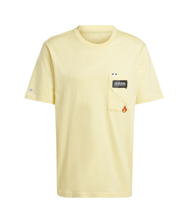 Camiseta adidas Remoji Pocket Graphic Hombre...