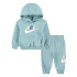 Conjunto Nike Nkn Club Fleece Set Infantil Verde