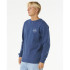 Sudadera Rip Curl Stapler Crew Hombre Azul