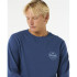 Sudadera Rip Curl Stapler Crew Hombre Azul