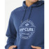 Sudadera Rip Curl Stapler Hood Hombre Azul