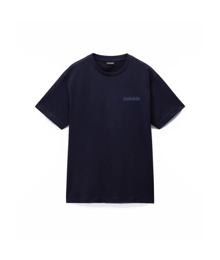 Camiseta Napapijiri S-Albula Ss Azul Marino Hombre