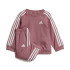 Conjunto adidas Essentials 3-Stripes Jogger Set Infantil Rosa