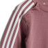 Conjunto adidas Essentials 3-Stripes Jogger Set Infantil Rosa
