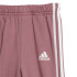 Conjunto adidas Essentials 3-Stripes Jogger Set Infantil Rosa