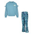 Conjunto Nike Fresh Cut Dolman Ruffle Set Niña Azul