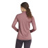 Camiseta de Montaña adidas Terrex Multi Half Zip Longsleeve Mujer Granate