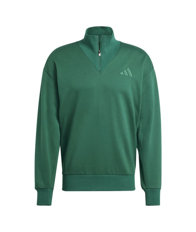 Sudadera adidas All Szn Fleece 1/4 Zip Crew...