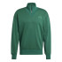 Sudadera adidas All Szn Fleece 1/4 Zip Crew Hombre Verde Oscuro