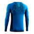 Camiseta de Trail Lurbel Win Long Sleeves Azul Royal/Negro