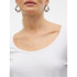 Camiseta Vero Moda maxi Myoft Uneck Bright White Mujer