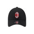 Gorra New Era Core 9FORTY AC Milán Negro Hombre