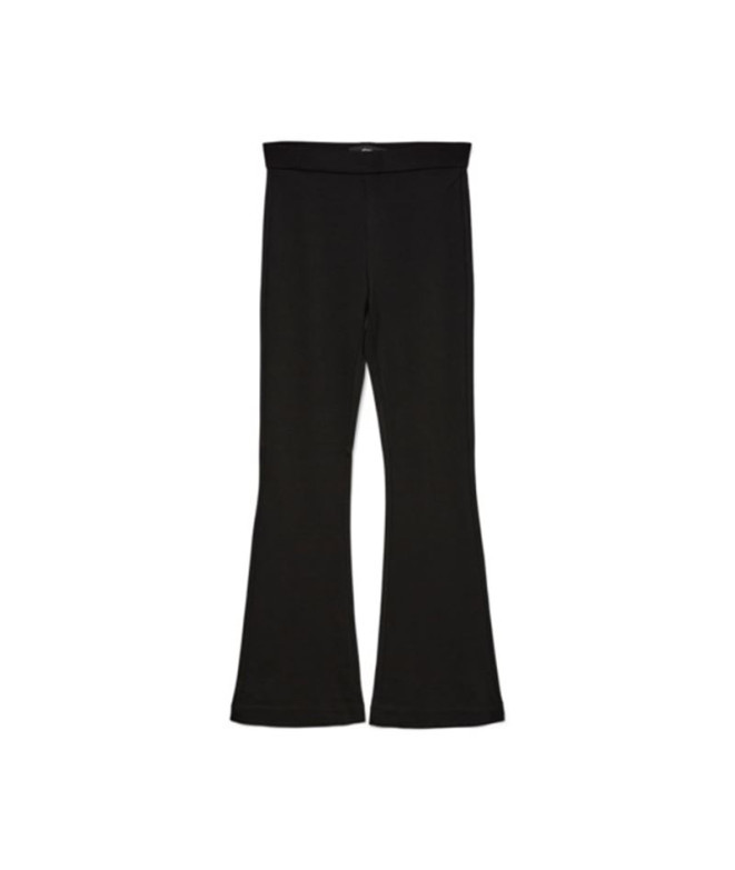Pantalón Vero Moda kamma Flared Black Mujer