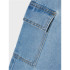 Vaqueros Name it frose Wide Cargo Jeans 6190-Bs Light Blue Denim Infantil