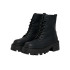 Botas Only Onlbanyu-3 Pu Monochrome Lace Black Mujer