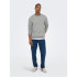 Sudadera Only & Sons ceres Light Grey Melange Hombre
