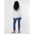 Camiseta Vero Moda maxi Myoft Long U-Neck Bright White Mujer