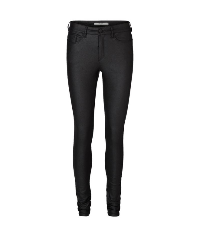 Pantalón Vero Moda seven Nwsmooth Coated Pt...