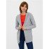 Cárdigan Vero Moda doffy Open Hood Cardin Light Grey Melange Mujer